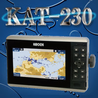 【販売終了】 KAT-230 AIS クラスB 専用GPSアンテナ付属 VHFアンテナ無し 光電 7インチ タッチパネル式 KODEN チャートプロッター