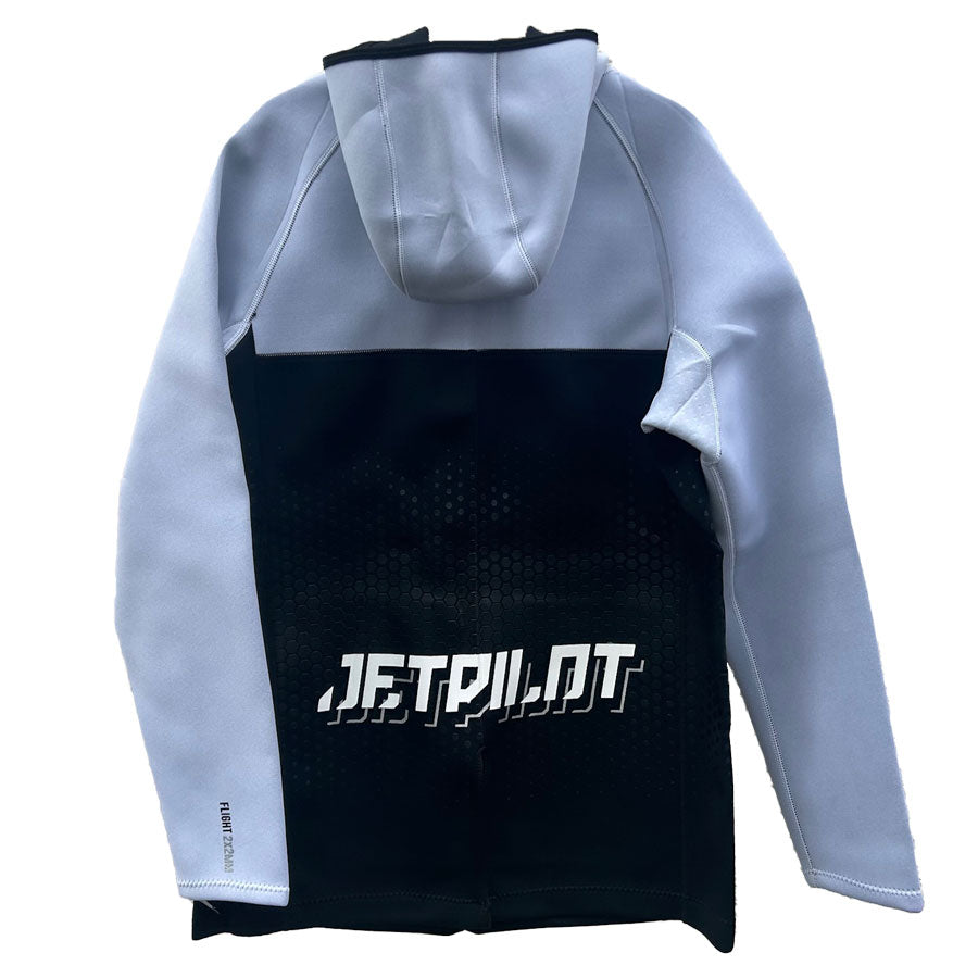 フライト ツアーコート (JA22160) ー ブラックホワイト JETPILOT ( ジェットパイロット )S～３XL