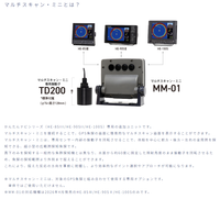 MM-01 マルチスキャン・ミニ （HE-8SIII/HE-90SII/HE-100S）専用の追加ユニット オプション MM-01単体ではご使用いただけません