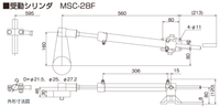 MAROL (マロール) MSC-28F インボード、舵仕様 受動シリンダー